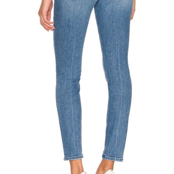 MOTHER The Looker Ankle Sz 24 in We The Animals Blue Stretch Jeans Orig $275 - Picture 3 of 13
